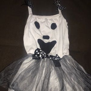 Black and White Ghost Dress